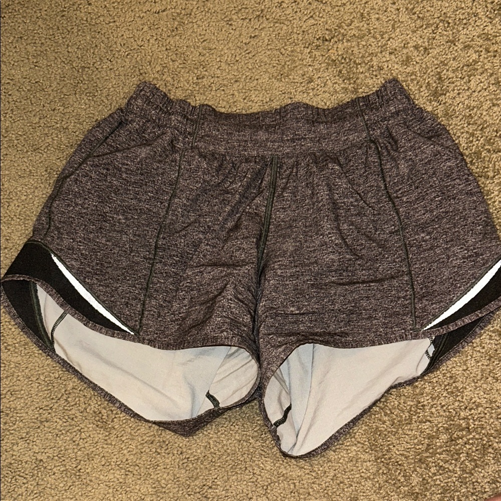 Lululemon Heathered Gray Athletic Shorts